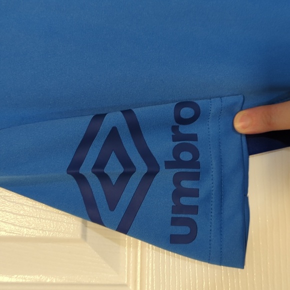 Umbro Athletic Soccer Shirt Blue And Yellow - Picture 2 of 5